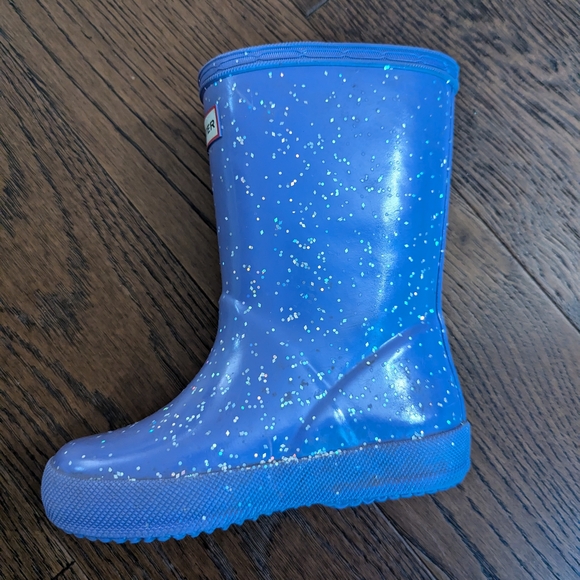Hunter Kids purple Glitter Rain Boots - Picture 8 of 8